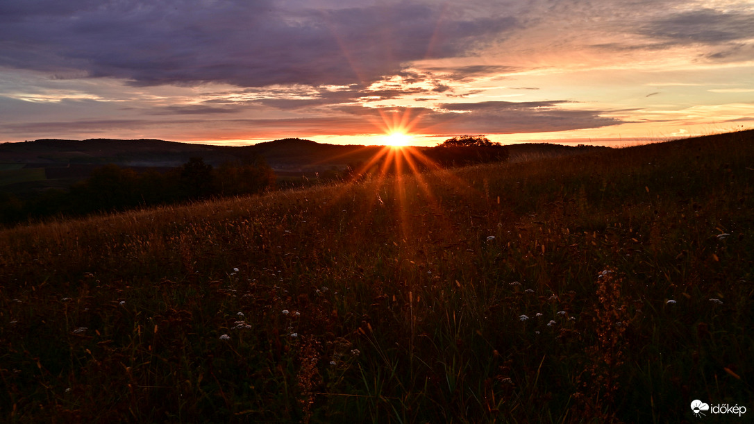 A felkelő nap ismét kint talált.