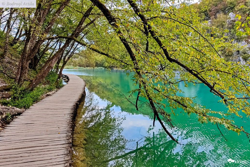 Október reggel Plitvicén