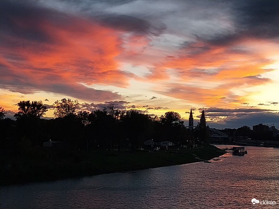 Naplemente Szeged.