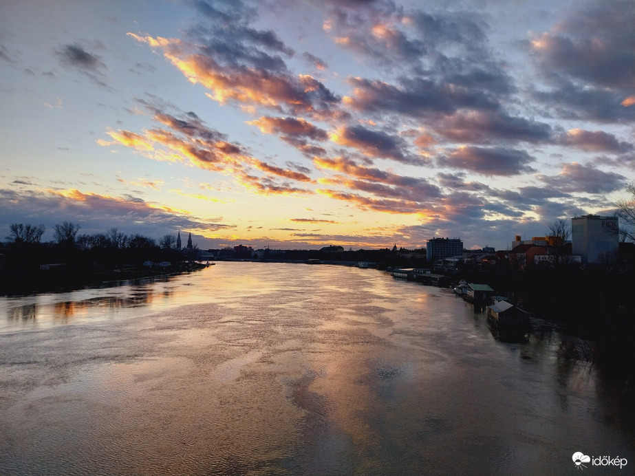Naplemente Szeged.