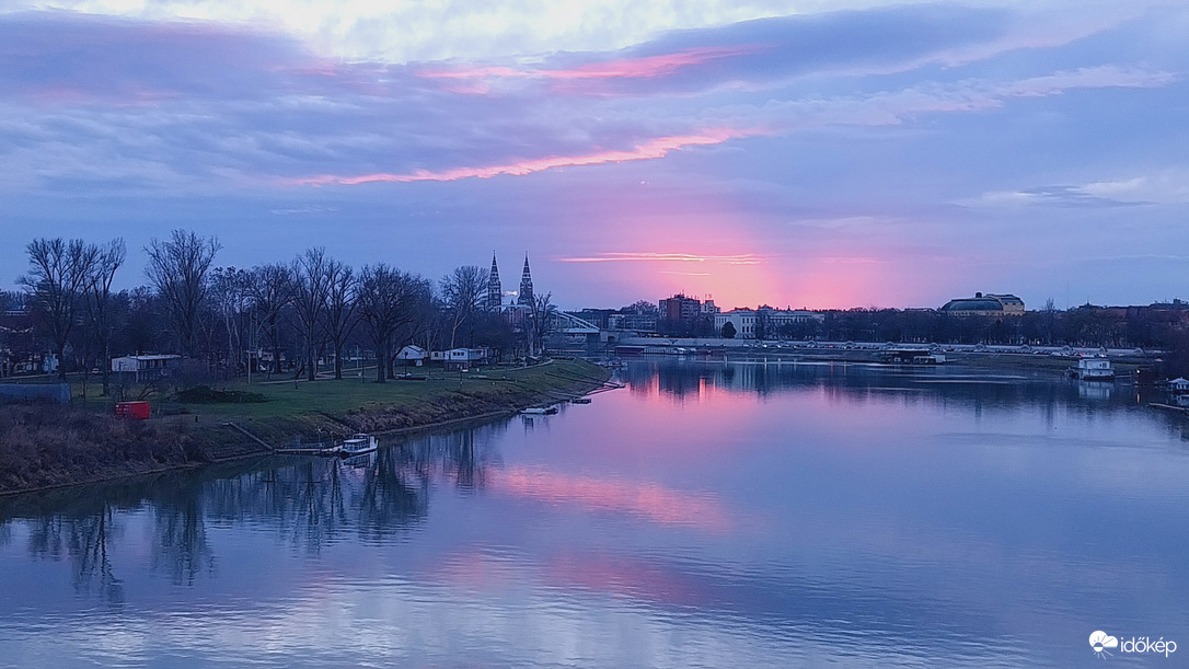 Naplemente Szeged.