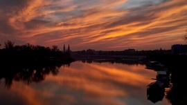 Naplemente Szeged.