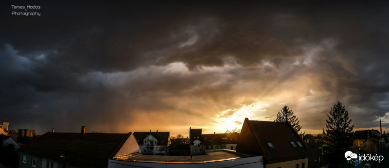 Megérkezett a zápor :) Tökéletes időzítés!