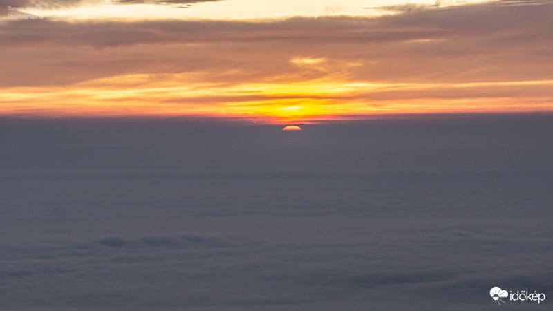 Írott-kő kilátóból.