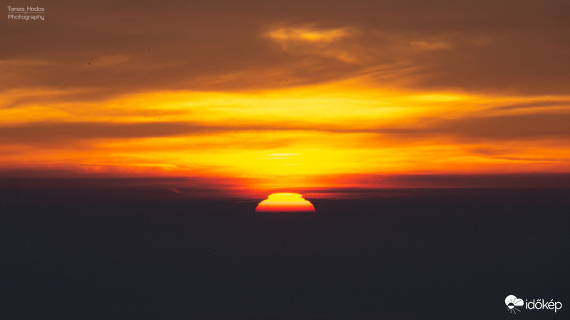 Írott-kő kilátóból.