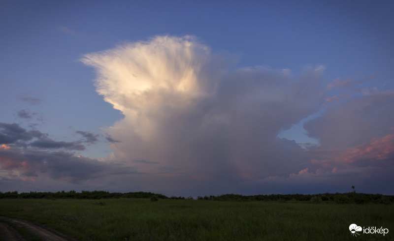 Zivatarfelhő a Zemplén mellett 