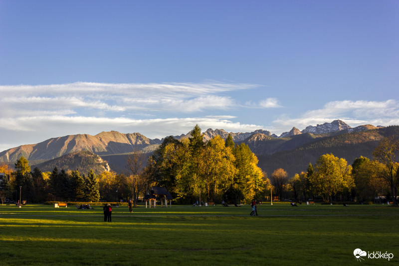 Magas-Tátra alkonyati fényekben 
