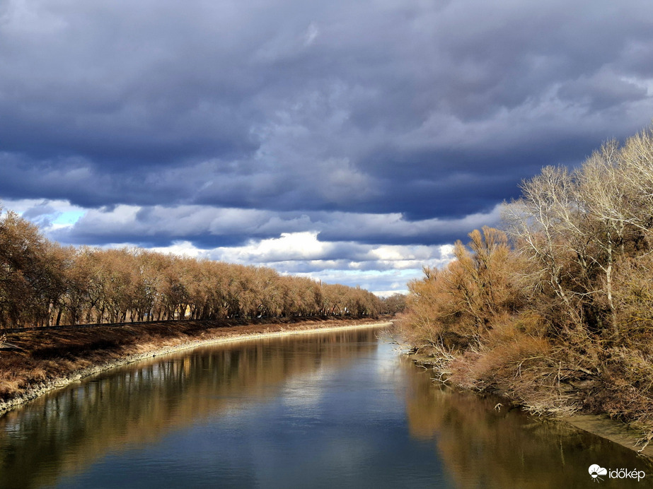 Csodás felhők Óbudán 