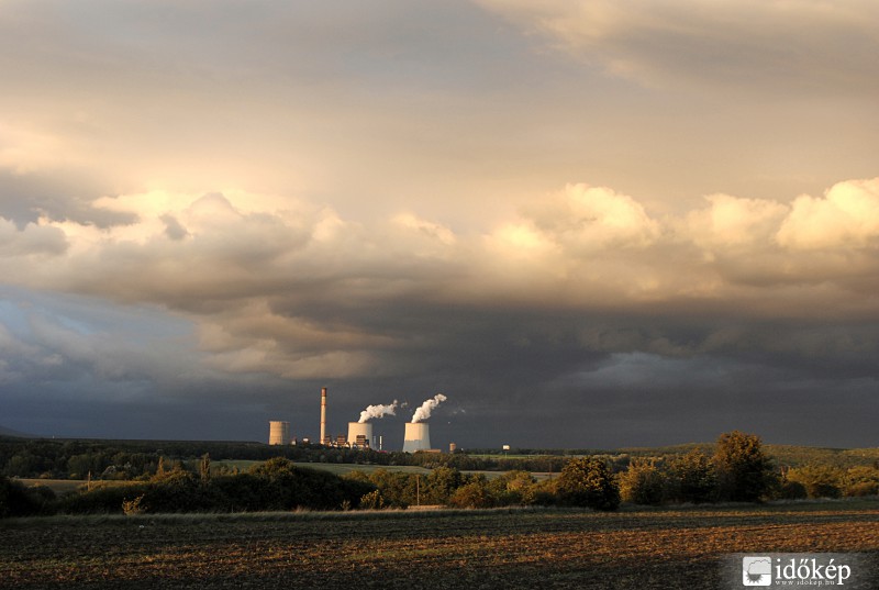 Hidegfront felhőzete 2014. 08.27-én