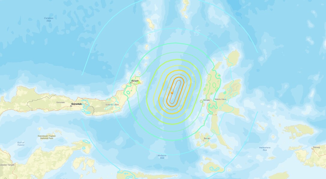Földrengés Indonéziában