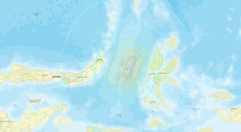 Földrengés Indonéziában