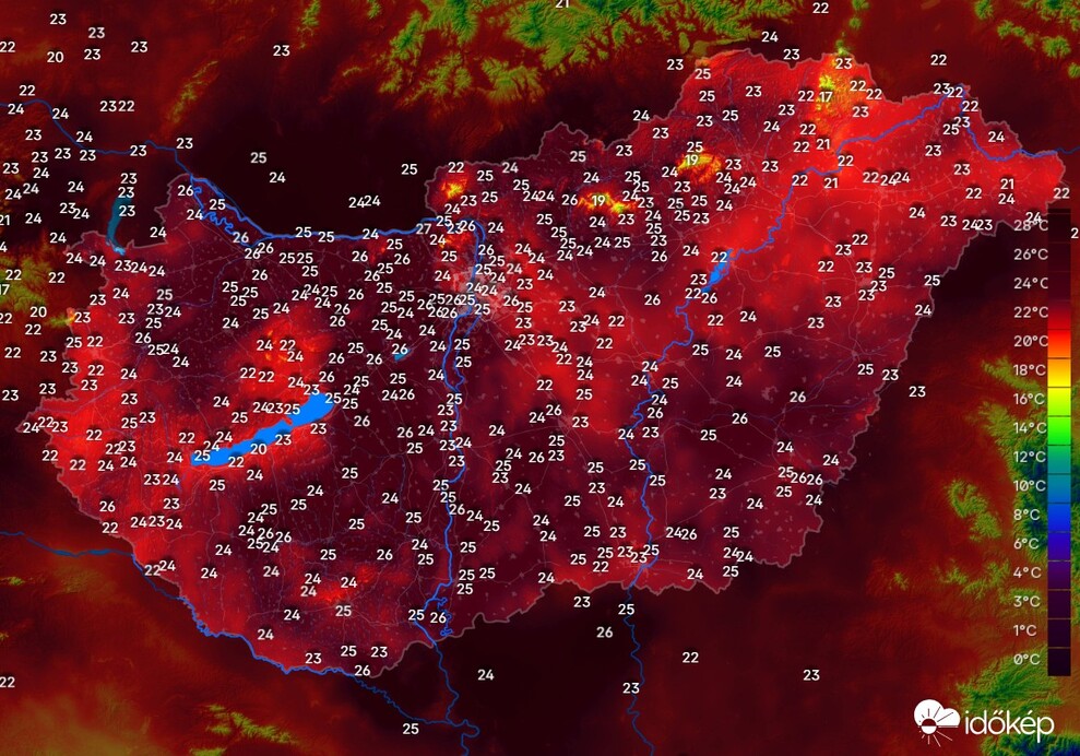 Délutánra nyoma sincs a reggeli hidegnek