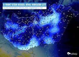 front utáni reggelen