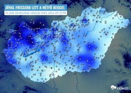 Friss hétfő reggel