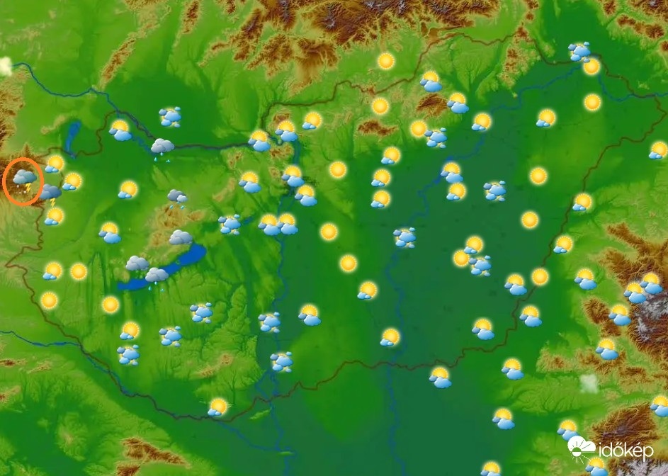jégeső a határnál