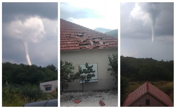 Tornádó Horvátországban