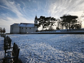 Tihanyi apátság téli öltözetben