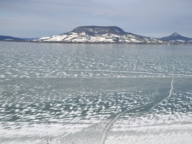 Befagyott Balaton