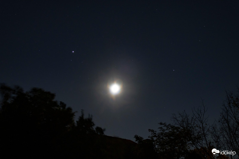 Hold-Jupiter-Szaturnusz együttállás