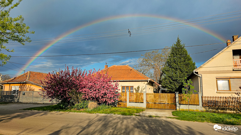 Szivárvány Jászjákóhalmáról