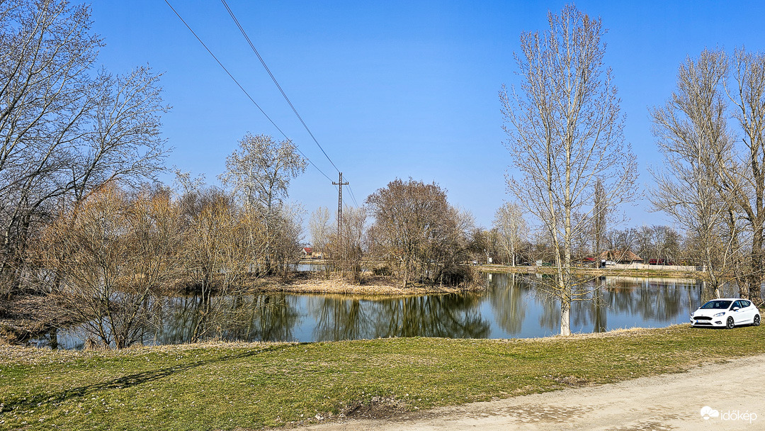 Terepszemle a Vasas tónál
