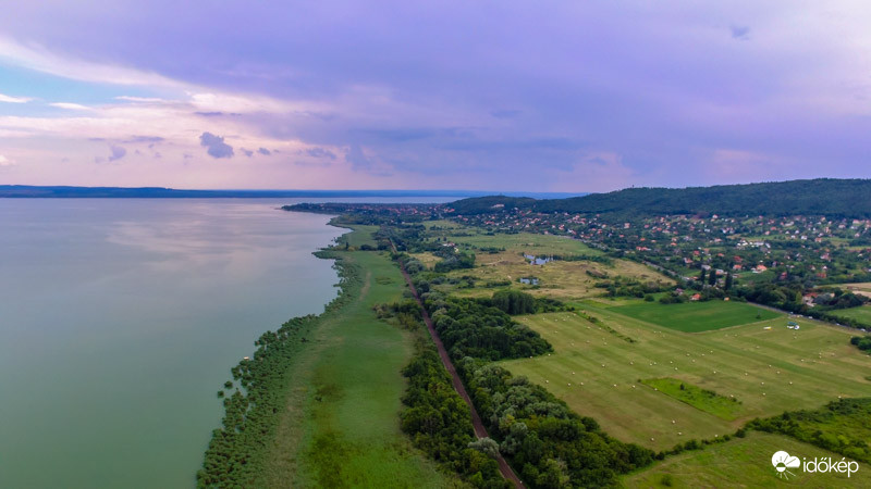 Balatonederics strandról