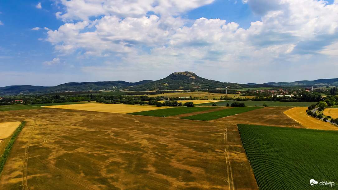 Csobánc madártávlatból