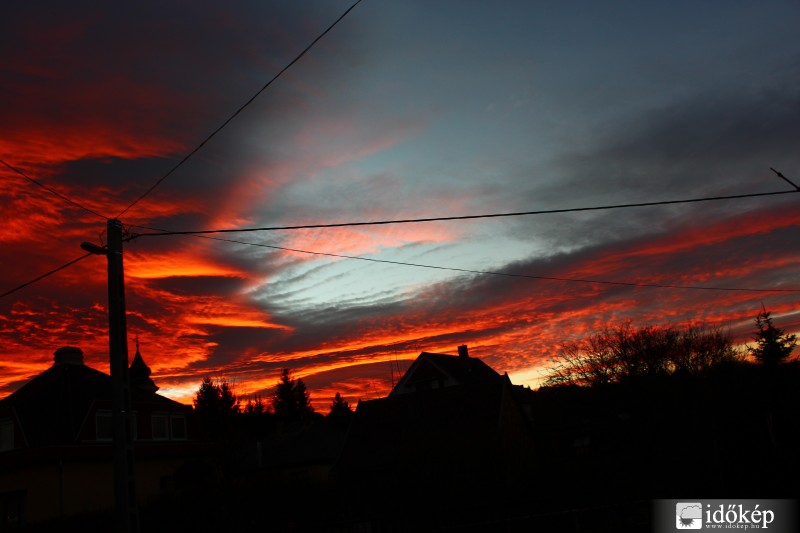 Egerszólát naplemente