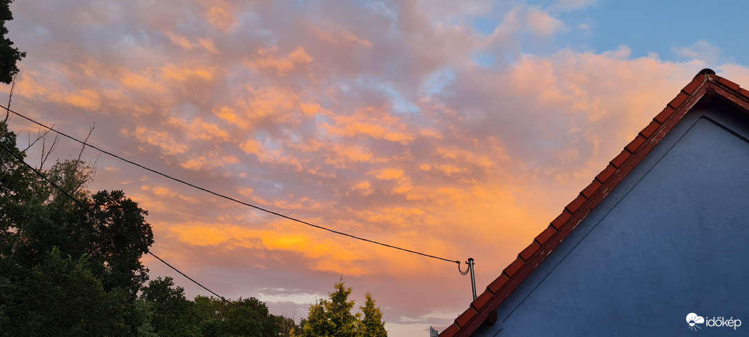 Kecskemét naplemente 