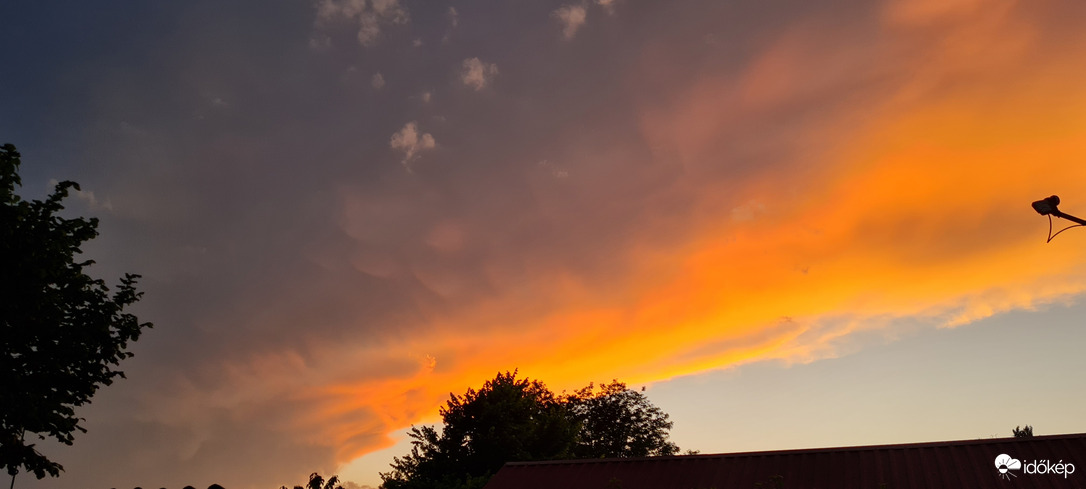 Kecskemét naplemente 