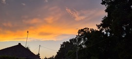 Kecskemét naplemente 
