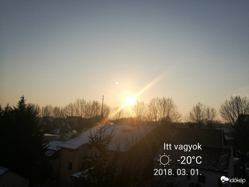Történelmi hideg Reggel