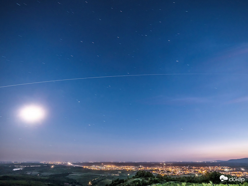ISS és Eger este