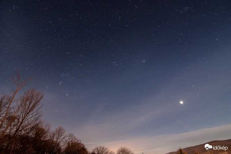 Vénusz és Orion