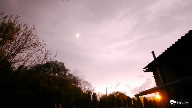 kis esti zivatar