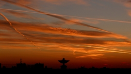 ...fátyolos naplemente...  :)