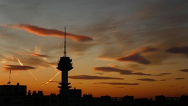 ...lencsés naplemente...  :)