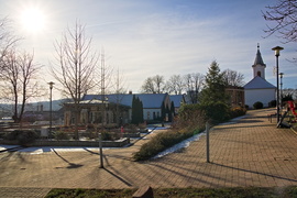 Tab főtere és a tél