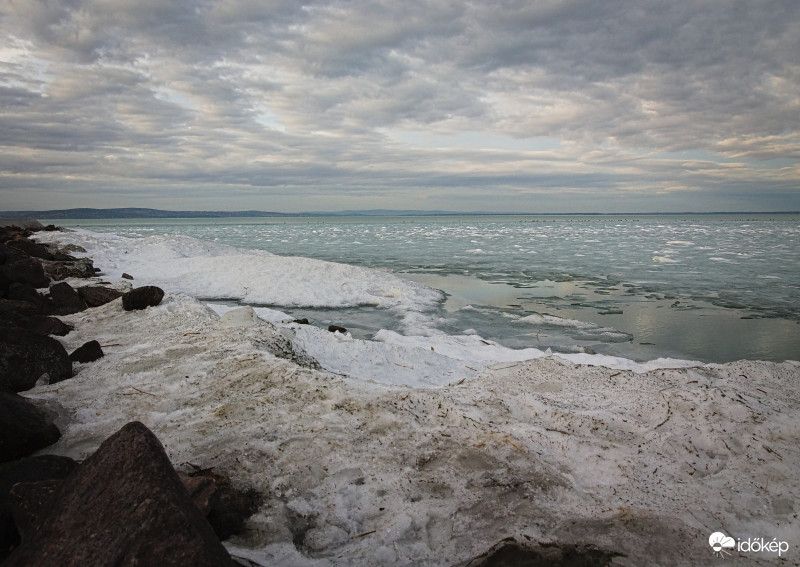 Jeges Balaton-part
