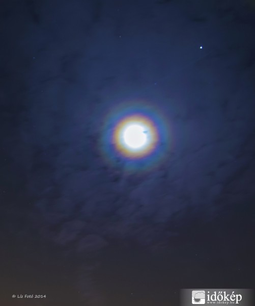 Holdkoszorú és Jupiter 