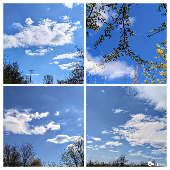 Polgárdi, felhősödik, 17 C, 