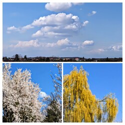 Polgárdi, kevés felhő, 16 C