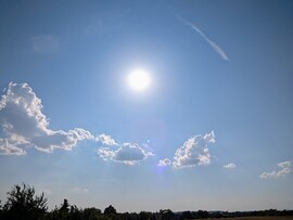 Polgárdi, forró szél, 37 C
