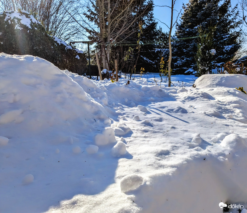 Polgárdi, szikrázó napsütés, viharos 