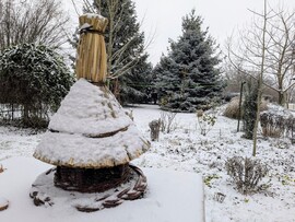 Polgárdi, intenzív havazás, -2 C