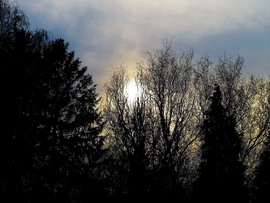 DÁNY, FELHŐK MÖGÖTT BUJKÁLÓ NAP -- 2026 03 02 