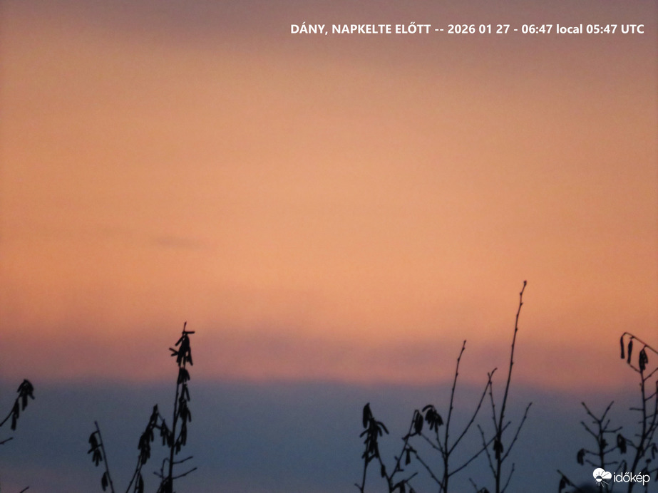 DÁNY, NAPKELTE ELŐTT -- 2026 01 27