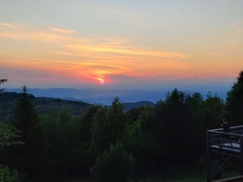 Piszkéstető: naplemente 07.20.