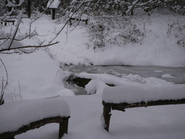 Szilas-patak átkelő