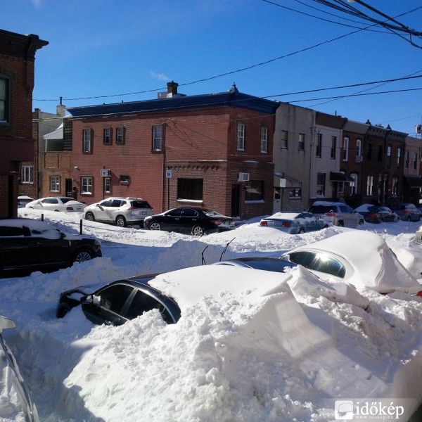 Philadelphia-i havazás / Snowstrom in Philly